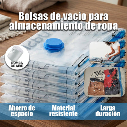 Bolsas de vacío para almacenamiento de ropa - Nuvarium
