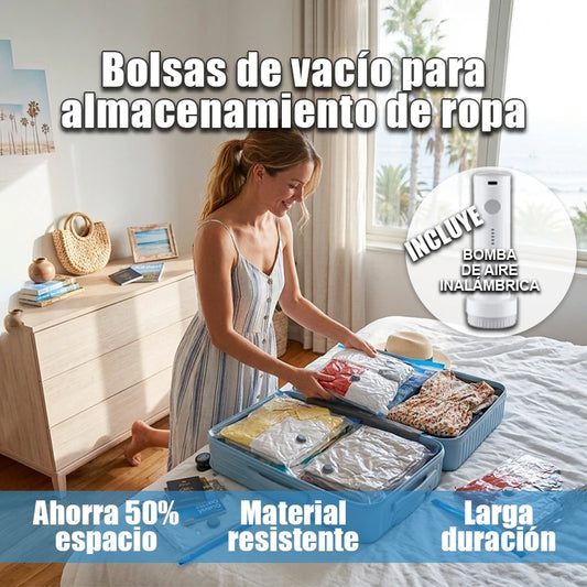 Bolsas de vacío para almacenamiento de ropa - Nuvarium