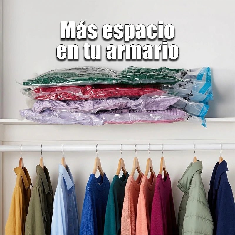 Bolsas de vacío para almacenamiento de ropa - Nuvarium
